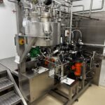 Cooptech formulation vessel with filter housing and access stairs