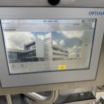 OPTIMA operator panel of the SHT 13 depyrogenation tunnel in automatic mode