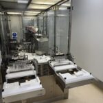 OPTIMA VFVM 18000 filling line under open-RABS with integrated laminar air flow modules