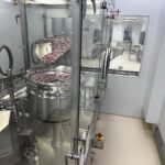 Flip-off cap sorting bowl of the OPTIMA VVM 2428 capping machine