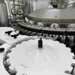 6R format change part fitted to the OPTIMA VVM 2428 capping machine