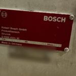 Bosch RUR E16 nameplate, built 1986