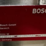 Bosch TSQ U03 nameplate, built 1984