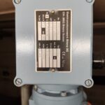 Stirrer motor nameplate, EEx e II T4
