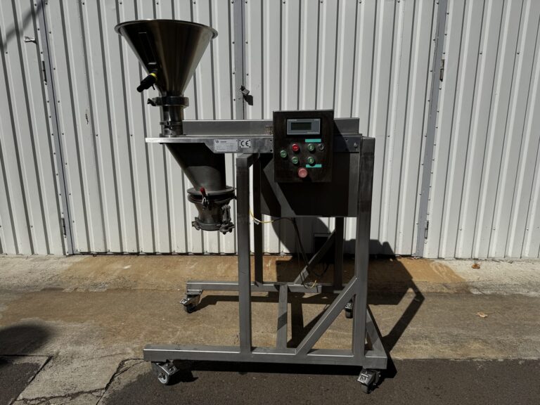 Hosokawa Bepex Bexmill BM 150 cone mill on its mobile stainless frame