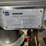 Hosokawa Bepex Bexmill BM 150 nameplate, serial 11 195, year of construction 2003