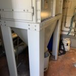 Hainke dust collector belonging to the Lödige HC 130 coater