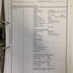 Lödige Hi-Coater HC 130 factory technical data sheet, machine no. 11017